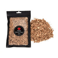 Ensemble de copeaux de bois fumé pour cocktail naturel, sciure de bois fumée en sac pour whisky, copeaux de bois de chêne et hêtre aux fruits naturels aux saveurs multiples