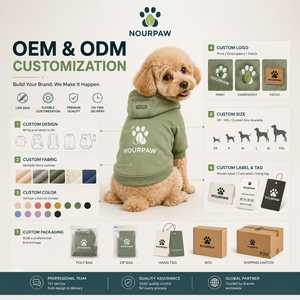 Vêtements pour chien rayés bleu marine et crème, t-shirt pour animal de compagnie doux et confortable, respirant, été, automne - Product Image 5