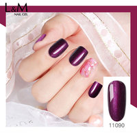 Ibdgel Nouveau Gel Couleur Forêt Pailleté Vernis Gel UV pour Ongles Vente en Gros