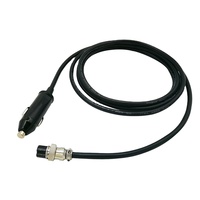 Adaptador de Enchufe de Corriente con Fusible Macho y Hembra de 12v, Cargador Rápido para Coche, Encendedor de Cigarrillos, LED Personalizado