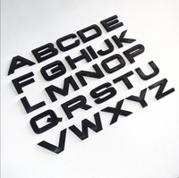 3D voiture capot et coffre Logo Auto Badge pièces lettres adhésives pour électrique RANGE ROVER décoration autocollants