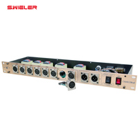 Stage Lighting 8-Channel Dmx Splitter DMX 512Signal Amplifier Metal Shell Audio Transformer 110/220V Power Mixer Dmx Distributor