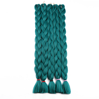 Tresses Ultra 104 cm, Cheveux Synthétiques à Tresser pour Femmes, Fibre Haute Température, Tresses Pré-Étirées Expression