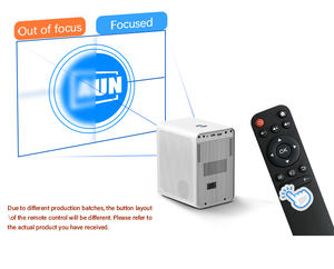 [Nouveau projecteur <span class=keywords><strong>Cube</strong></span> Design Mini 1080P] Usine OEM ODM Natif 1080P Full HD LED LCD Portable Home Cinéma Projecteur Vidéo - Product Image 4