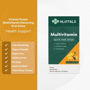 Vente en gros OEM – Bandelettes buvables multivitaminées et antioxydantes végétaliennes pour adultes, sans eau, dissolution rapide, énergie quotidienne, pour femmes enceintes - Product Image 5