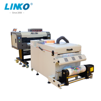 LINKO produk terbaru 2025 A3 ukuran Multicolor DTF Printer mudah dioperasikan 300mm mesin cetak pakaian Transfer panas