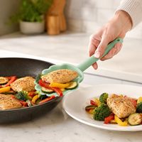 Cuillère de cuisine en silicone en forme de coquille, résistante à la chaleur, antiadhésive, conforme LFGB, sans BPA, inodore, ustensile de cuisine