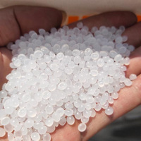Granulés vierges LDPE transparents blancs de qualité film soufflé, haute fluidité, haute brillance, 25 kg/sac, usine de Shanghai, Chine, vente chaude