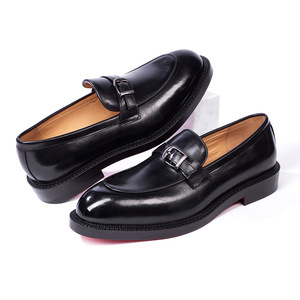 Chaussures habillées pour hommes, chaussures décontractées confortables sur mesure, nouveau style, chaussures en cuir véritable faites à la main et tendance - Product Image 5
