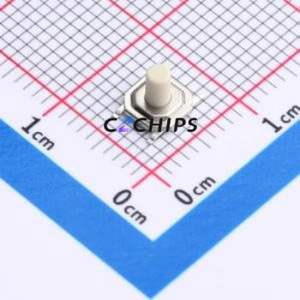 TSE05311-043D541DF-R1000 Tactile Switch SMD-4P,5.1x5.1mm Switch Single Pole Single Throw Round Button 2.8N 5.1mm - Product Image 1