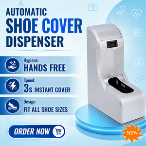 Tanpa Kerusakan & Gangguan Frekuensinya - Garansi 1 Tahun Dukungan Teknis Seumur Hidup Dispenser Penutup Sepatu Otomatis Pintar - Product Image 4