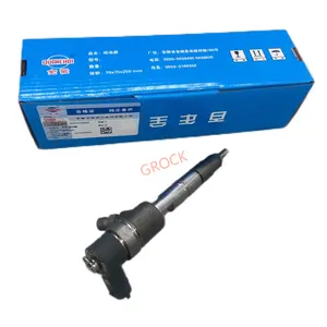 Motor diesel injetor de combustível original genuíno 1100200FA130 0445111079 HFCADA1-2C para JAC 2.8