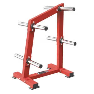 Hot Sale Strength Training Equipment Fitness Plate Tree Machine Fitness Equipment Weight Plate Rack