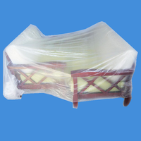 Feuille de poussière en plastique gaufré à usage multiple, 4m x 5m, pour le bricolage et les travaux de peinture