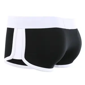 Male Removable Pads Lifting Shorts Enhancing Mens Inner Wear Underwear Boxer Briefs Padded Butt