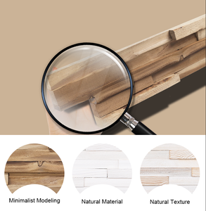 Fabricante de Paneles de Pared Acanalados 3D KASARO, Paneles de Pared Interiores de Madera Maciza, Diseño 3D Moderno para Sala de Estar, Pared Decorativa - Product Image 6