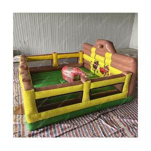 Jeux de carnaval, taureau mécanique <span class=keywords><strong>gonflable</strong></span> original, sauteurs gonflables, taureau mécanique de rodéo - Product Image 1