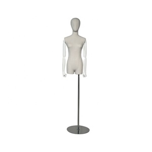 Torse de mannequin en plastique articulé <span class=keywords><strong>vintage</strong></span> demi-corps à la mode - Product Image 1