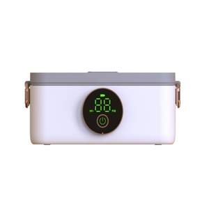 Wholesale Smart Electric Rechargeable <b>Lunchbox</b> Stainless Steel with USB for Outdoor Use Battery Powered - Product Image 1