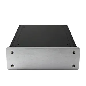 Fabrieksvervaardiging Versterker Behuizing Audio Rackmount Aluminium Behuizing Industriële Instrument Behuizingen Pcb Shell 150x45-200