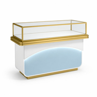 Vitrines à bijoux esthétiques haut de gamme avec éclairage LED personnalisées ; Présentoirs et vitrines à bijoux de luxe verrouillables