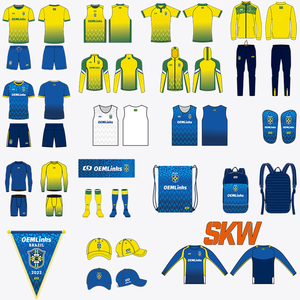 Divise da Calcio Personalizzate con Sublimazione Kit Completo Abbigliamento Sportivo Maglie da Allenamento Calcistico - Product Image 1