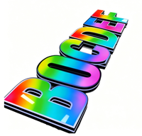 Lettres lumineuses LED néon RGB géantes personnalisées de 2, 3, 4 et 5 pieds, très demandées, pour la décoration d'événements et de fêtes d'anniversaire