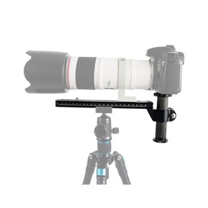 Support d'objectif d'appareil photo BEXIN en alliage d'aluminium à dégagement rapide pour téléobjectif longue portée avec indicateur de niveau et échelle - Product Image 2