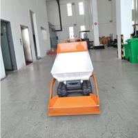 China Selbst laden der Mini Crawler Transporter Gummi ketten kipper 500kg 1000kg Mini Dumper