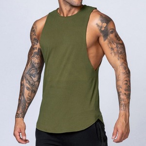 Camiseta Deportiva de Alta Calidad al por Mayor para Fisicoculturismo, Camiseta sin Mangas para Hombre, Chalecos para Hombre - Product Image 4