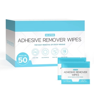 แผ่นกำจัดคราบติดผิวทางการแพทย์ผ้าเช็ดทำความสะอาดแบบแยกชิ้น - Product Image 3