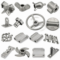 Composants fonctionnels en métal moulé sous pression Poignées Turbine Supports pour équipements fluides