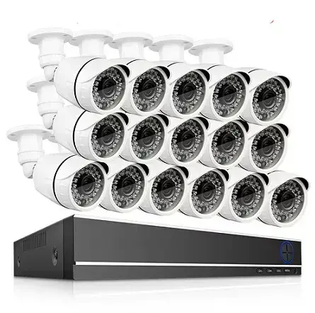High Quality 16CH 4MP DVR CCTV Security System AHD DVR Kit 4MP IP66 Waterproof Camera P2P Video Surveillance Set