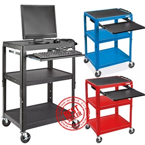 Công cụ mới giỏ hàng bán buôn, kim loại hội thảo Ba Tier công cụ Xe đẩy Cán công cụ giỏ hàng, máy tính giỏ hàng với ngăn kéo - Product Image 5