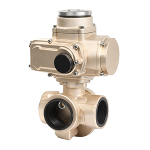 Vanne à bille électrique COVNA PVC UPVC Ip68 3 pouces Dn80 4 pouces, vanne motorisée pour air, gaz, liquide, eau, pour l'industrie alimentaire, produits chimiques - Product Image 4