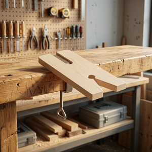 Eagle Essential Wood V Slot Board Workbench Model 19.0401 for Goldsmith Jewelry <b>Engraving</b> <b>Tools</b> DIY Use 0.200 Kg - Product Image 3