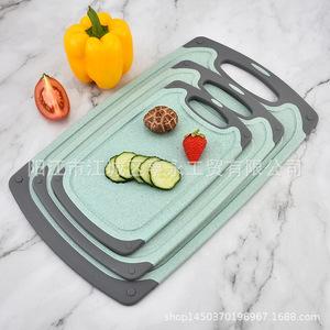 Plastic Cutting <b>Board</b> Set 3pcs Rectangle Dishwasher Safe For Kitchen Fruits Vegetables - Product Image 5