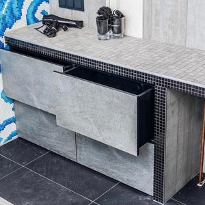 Paneles de Revestimiento de Pared de Piedra de Pizarra Verde Océano, Acabado Natural Frío, Superficie Decorativa para Espacios Interiores y Exteriores - Product Image 1