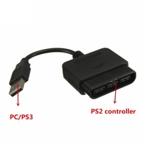 Câble adaptateur convertisseur USB pour manette PS2 pour PS3 PC