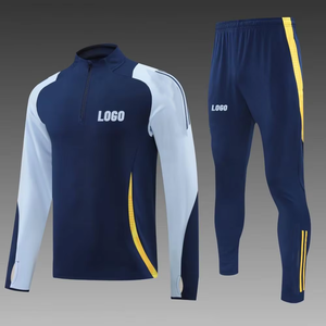 Survêtement de Football Sublimé Automne Hiver 2024 2025 Personnalisé Homme Enfant Manches Longues Entraînement Sportif - Product Image 3