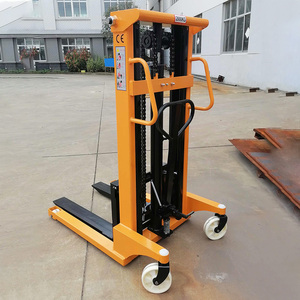 500KG 1000KG carretilla elevadora de carga automática apilador eléctrico 0.5Ton - Product Image 5