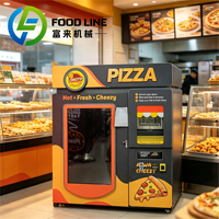 Distributeur automatique de pizzas à bas prix 24h/24, machine à pizzas de qualité chef