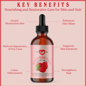 Aceite Facial Orgánico de Rosa Mosqueta Prensado en Frío, Repara la Piel, Reduce Arrugas, Antienvejecimiento, Aceite para Masaje Facial 100% Puro, Cuidado de la Piel, Marca Privada - Product Image 4
