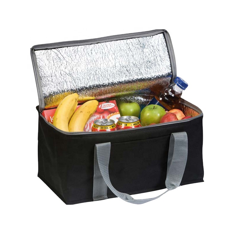 Portable Lunch Oversized Outdoor Cooler Bag, Extra Large Heavy Duty Custom Reusable Tote Food Delivery Bag