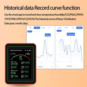 Monitor ZN-MT29 con Aplicación Integrada, Detección de Formaldehído y Eficiencia de Batería para Diversos Escenarios - Product Image 4