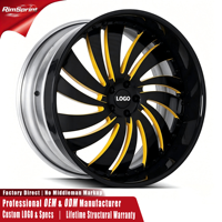 Jantes en alliage forgé OEM Canale-L 15-24 pouces 5x115 5x120 5x112 pour Dodge Charger Chrysler 300C BMW Série 3 5 7 Audi A7
