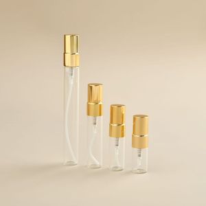 Flacon de parfum vide en verre 2ml 3ml 5ml 10ml avec buse en aluminium, vaporisateurs rechargeables – Nouveauté ! - Product Image 3