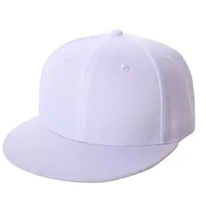 중국 도매 사용자 정의 최고 수준 남자 플랫 챙 스냅 백 야구 모자 대비 스냅백 모자