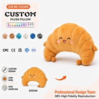 Coussin en peluche OEM personnalisé, couleur personnalisée, en forme de gâteau ou de personnage de dessin animé, jouet en peluche doux