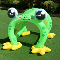Arche gonflable personnalisée en forme d'animal pour enfants, idéale pour les aires de jeux extérieures, adorable tunnel gonflable pour événements commerciaux